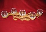 Oak Candle Centerpiece with 5 votive holders $29.99