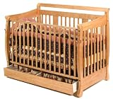 Stork Craft Lennox Crib In Honey Pine
