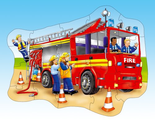 Orchard Toys Big Fire Engine Puzzle