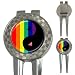 3-in-1 Golf Divot of Yin Yang Gay Rainbow Pride Flag