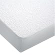 Comfort Shield Terry Waterproof Mattress Protector, White, Queen