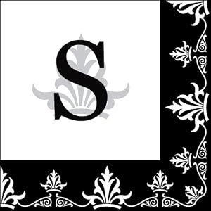 Monogram Regalia Cocktail Napkin - S
