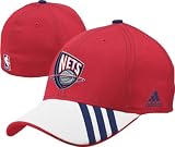 New Jersey Nets 2009-2010 On Court Flex Fit Hat - S/M (7- 7 1/4)