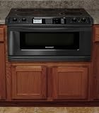 Sharp Insight Pro Series KB5121KK 30 Electric Cooktop and Microwave Drawer Combination with 1,000 Cooking Watts, Automatic Door Opening and Front Mounted Glass Touch Controls: Black