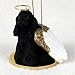 Black Cocker Spaniel Ornament Tiny Angel dog Figurine