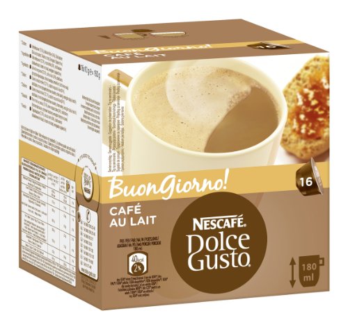 Nescafé Dolce Gusto Cafe au Lait, 3er Pack (48 Kapseln)