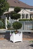 DMC Products 70415 20 Inch Lexington Planter - White