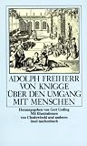 �ber den Umgang mit Menschen (insel taschenbuch)