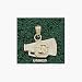 South Carolina Gamecocks C Megaphone Pendant - 14KT Gold Jewelry