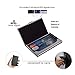 Maxgear Professional Business Card Holder Business Card Case Stainless Steel Card Holder Keep Business Cards in Immaculate Condition Clemence Full Black