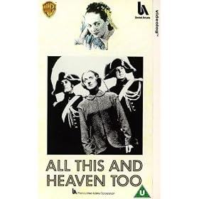 All This and Heaven Too [VHS] [1940]