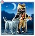  : Playmobil Warrior with Wolf