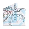 The Underground London Tyvek Mighty Wallet - 8x10 cm