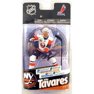 NHL Hockey 6 Inch Action Figure Series 24 - John Tavares White Jersey Silver Level 1000... by 