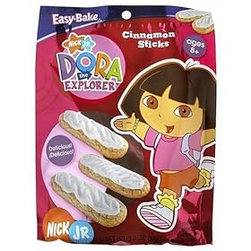 Easy Bake Oven Nick Jr. Dora the Explorer Cinnamon Sticks Refill Mix by
