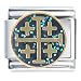 Pugster Religious Jerusalem Cross Italian Charms