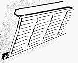 Northwest Metal #556004 CSV-8 Aluminum Soffit Vent