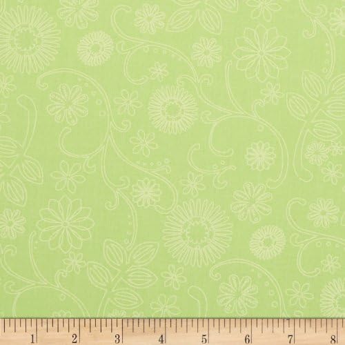 110'' Wide Quilt Back Signature Neon Green Fabric