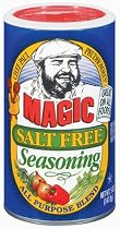 Chef Paul Prudhomme's Magic Seasoning Blends ~ Magic Salt Free Seasoning, 5-Ounce Canister