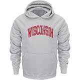 Wisconsin Badgers Grey Champion Powerblend® Hood