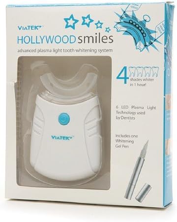 Hollywood Smiles Advanced Plasma Light, Tooth Whitening System--1 ea