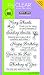 Hero Arts PolyClear Stamps Sending Smiles Message