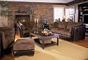 3 PC Belamar Microfiber Sofa Set by Coaster Company