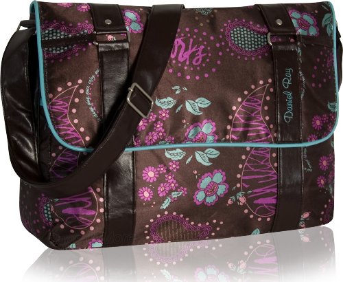 DANIEL RAY Notebooktasche BALI Umh&auml;ngetasche Damen Tasche Braun