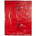 Bel-Art 131653748 Polypropylene Red Super Biohazard Waste Disposal Bag 40-50 Gallon Capacity, 37" Width x 48" Height x 2 mil Thick (Box of 100)