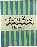 Mimi The Sardine Spillmat with Stripes Design, Blue/Green