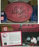 Anthony Thomas Signed Wilson NFL Game Ball