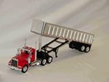 New Ray Die-Cast Truck Replica - Kenworth W900 Frameless Dump Truck, 1:32 Scale, Model# 13733