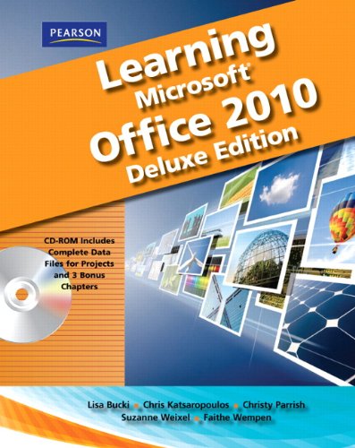learning microsoft office 2010 deluxe student edition cteschool