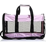 Uarter Pet Soft-Sided Carrier Dog Travel Bed with Massage Cushion