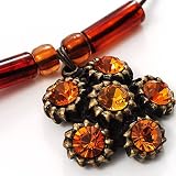 Copper Floral Pendant