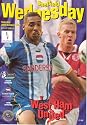 Sheffield Wednesday v West Ham United Official Match Day Programme (Saturday, 28th October 1995)
