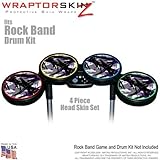 Abstract 02 Purple Skin by WraptorSkinz fits Rock Band Drum Set for Nintendo Wii, XBOX 360, PS2 & PS