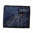 Denim Wallet Crafted from Vintage Denim