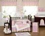 JoJo Designs 9-Piece Baby Designer Crib Bedding Set - Pink Dragonfly Dreams