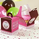 Look Whoo's 1 Pink Cupcake Boxes (4) Party Supplies