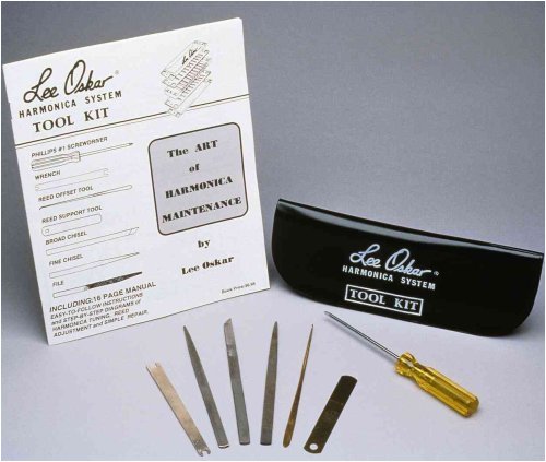 MusicalInstruments: Lee Oskar Harmonica Tool Kit and Instruction Manual