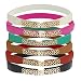 Allegra K Ladies Metal Interlocking Buckle 0.98" Wide Corset Band Waist Belt