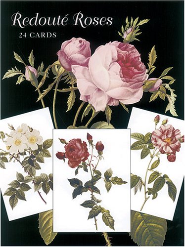 Redoute Roses Postcards in Full Color: 24 Ready-To-Mail Cards (Card Books)