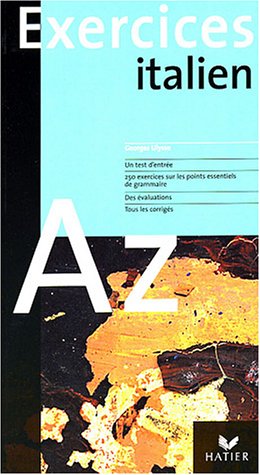Exercices : L'Italien de A � Z