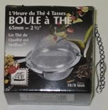 Tea Time 4 Cup Tea Infuser 2 and Half Inch Mesh Ball