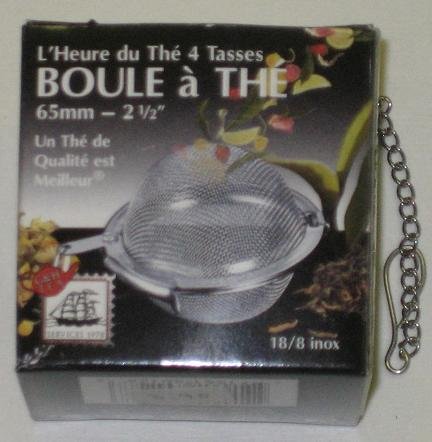 Tea Time 4 Cup Tea Infuser 2 and Half Inch Mesh Ball