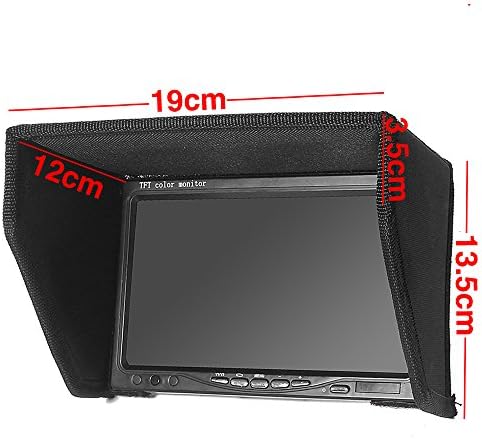7" LCD Hood Sun Hood Sun Shade for FPV LCD Monitor 7 inch DJI Phantom 2 Vision H3-2D Zenmuse