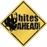 New  Briard - Bites Ahead !  Crossing Dog