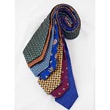 7Piece 100% Pure Silk Ties. Made in England. (226D)RRP£139.99