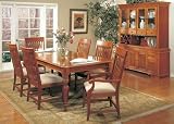NEW LARGE CHINA BUFFET WITH HUTCH TO GO W/ DINING SET